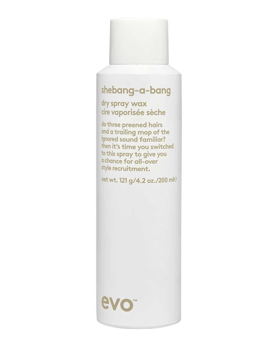 Evo Shebang-a-bang Dry Spray Wax 121g